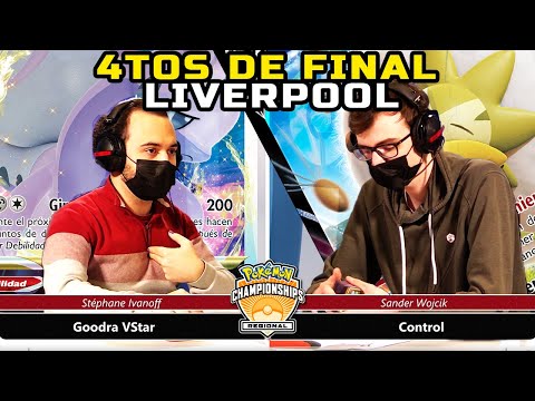 Cuartos de Final Regional Liverpool Pokémon TCG en ESPAÑOL Stephane Ivanoff contra Sander Wojcik