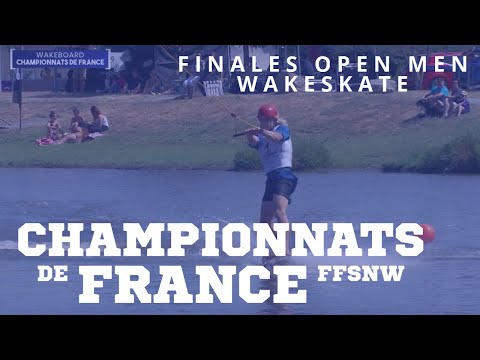Finales Open Men - Championnats de France Wakeskate Cable 2019
