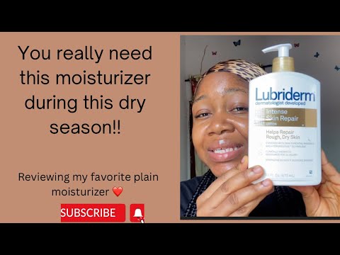 Reviewing Lubriderm Intense Skin repair lotion: you...