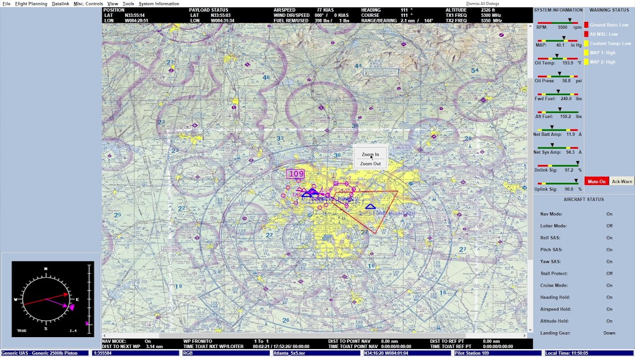 X-Gen Mission Planning Features