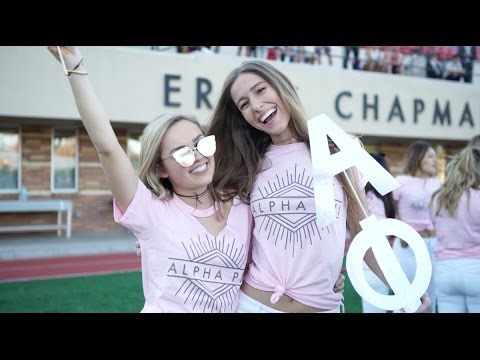 ❤️🖤 Chapman Alpha Phi Bid Day Was Nothing Short of a Fairytale ❤️🖤