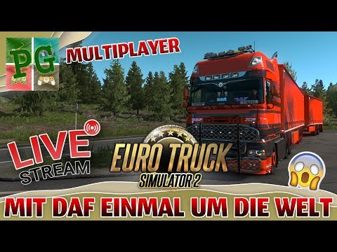 DAF-XF EURO 6 🔥│EURO TRUCK SIMULATOR 2 MULTIPLAYER 🚚 LIVE🔴[GER][HD] ETS 2