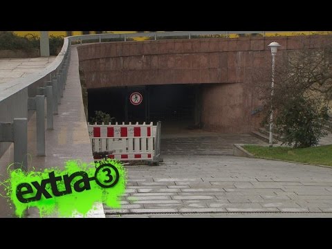 Realer Irrsinn: Fußgängertunnel dicht in Dresden | extra 3 | NDR