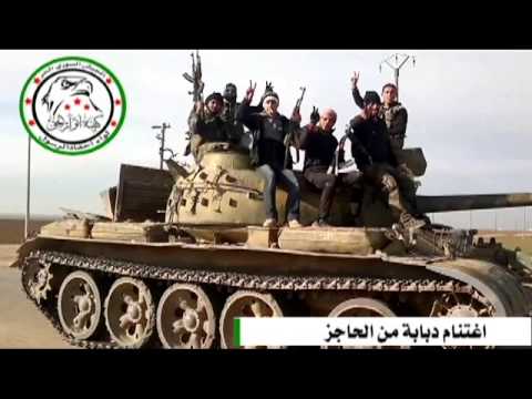 عملية السيطرة على حاجز المشيرفة "ام البراميل" من قبل كتيبة أنوار الحق في تل أبيض في ريف الرقة