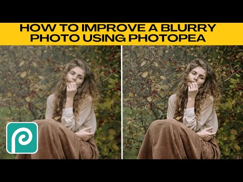 How to Improve a Blurry Photo Using Photopea (Step-by-Step)