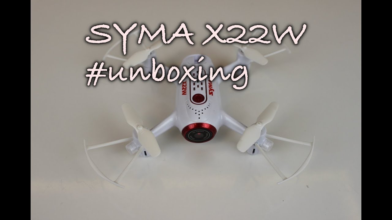 Dron Syma X22W, černá