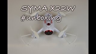 SYMA X22W