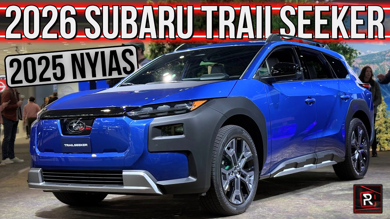The 2026 Subaru Trailseeker Is An Electric Outback Wagon With Strong Power & Range