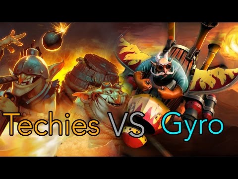 DOTA 2 Rap Battle! Techies VS Gyrocopter!