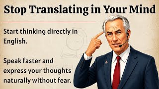 Stop Translating in Your Mind | Improve Your English Fluency | English Speaking Practice  