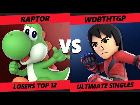 Smash at the Paramount SSBU - AoN | Raptor (Yoshi) Vs. WDBTHtGP (Brawler) Smash Ultimate L. Top 12