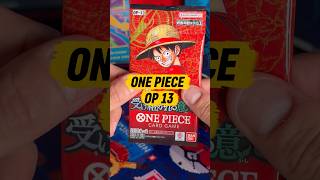 Opening a OP13 Pack One Piece TCG