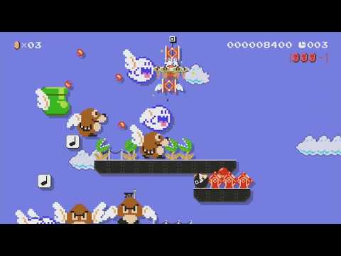 全自動　余裕があ ればドアもどぞなの by ゆん - Super Mario Maker - No Commentary 1bs 1bt