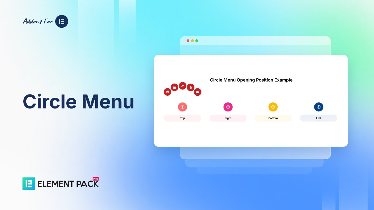 Circle Menu Video Thumbnail