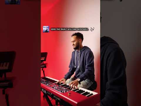 Send The Rain - William McDowell | Piano #shorts