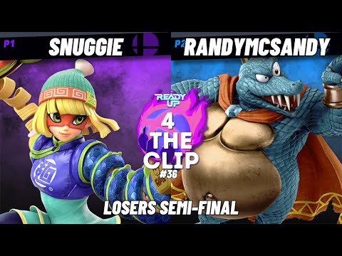 4TC36 - Snuggie (Min Min) Vs. Randy McSandy (King K. Rool) - Losers Semi-Final