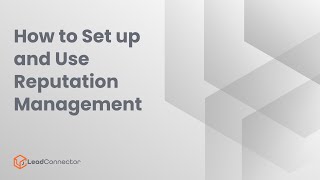 Reputation Management Quick Start Guide