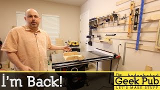 I'm Back! (And new shop tour)