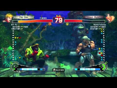 BTr RJ(Ken) VS Nameless(DeeJay) SSF4 AE 2012 XBOX Live 2Lutas