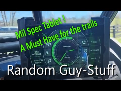 KRX 1000- Toughest trail tablet for Powersports and 3 apps you need on the trails.