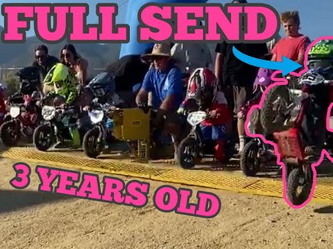 3 year old EPIC gate launch - Oset 12.5r, all the torque