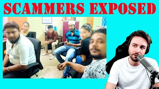 Showing a Scammer Call Center their Photos! video
