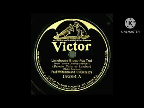 Paul Whiteman and His Orchestra Limehouse Blues 1924 (Victor 19264-A)
