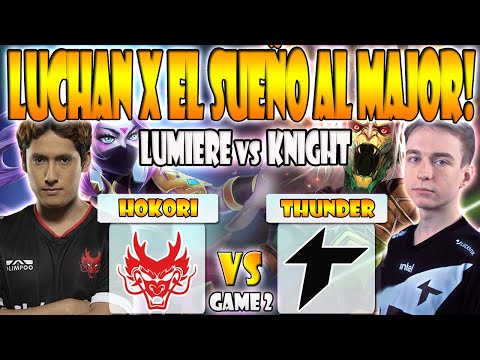 THUNDER AWAKEN VS HOKORI BO3[GAME 2] ALONE, LUMIERE VS KNIGHT - DPC SA 2023 TOUR 3:DIVISION 1 - DOTA