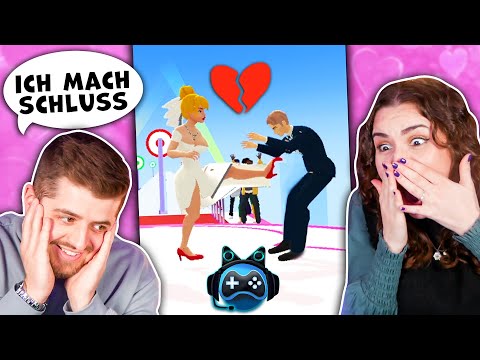 WIR ZERSTÖREN BEZIEHUNGEN! Dania & Rene als Schlussmacher [Mobile Game Bestie Breakup]