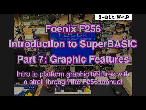 Foenix F256 SuperBASIC Part 7 - Intro to Platform Graphic Features