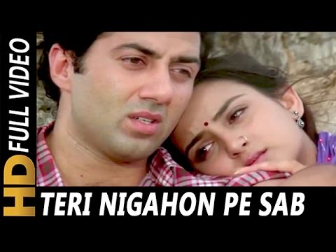 Teri Nigahon Pe Sab Kuch Lutane Aaye | Mohammed Aziz, Sukhwinder Singh | Yateem Songs | Sunny Deol