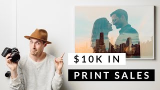 Make PASSIVE INCOME Selling PRINTS as a Photographer