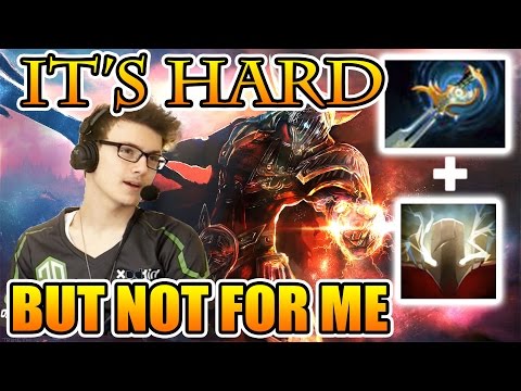 Miracle- Dota 2 [Sven] It's Hard! But Not For ME! + Echo Sabre