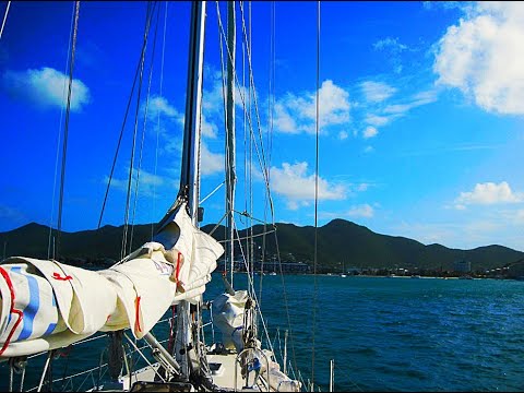 How to Anchor Under Sail with the Wind Astern