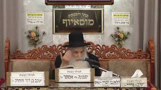 הרב יוסף שטרית  •  פרשת משפטים תשפ'ו (בית הכנסת מוסאיוף) - התמונה מוצגת ישירות מתוך אתר האינטרנט יוטיוב. זכויות היוצרים בתמונה שייכות ליוצרה. קישור קרדיט למקור התוכן נמצא בתוך דף הסרטון