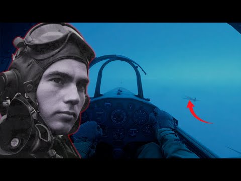 German Pilots Couldn't See P-51 at 300 Yards — 90 Seconds Later, 6 Messerschmitts Dead
