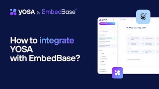 How to Connect Yosa.ai with Embedbase.com | Step-by-Step Tutorial