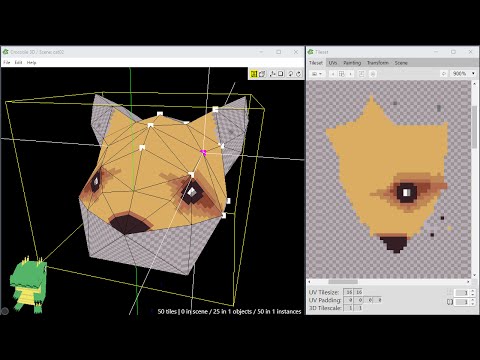 🐊 Crocotile 3D - Tutorial: Character modeling (Part 1)