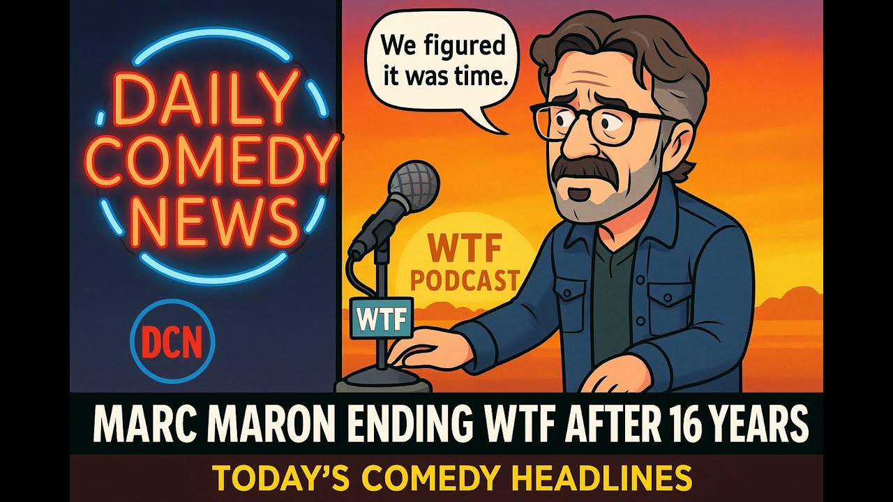 WTF Marc Maron ending - is John Mulaney's talk show also ending?