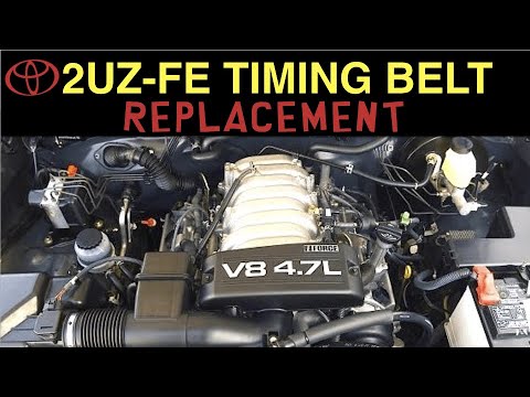 Toyota/Lexus 2UZ-FE 4.7 Liter V8 Timing Belt Replacement (Part 2)