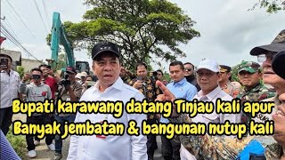 Download lagu BUPATI KARAWANG DATANG❗️TINJAU LOKASI BANGUNAN & JEMBATAN PENYEBAB BANJIR❗️#kdm  mp3