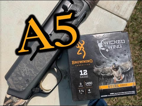 Recoil Test of Browning Cynergy