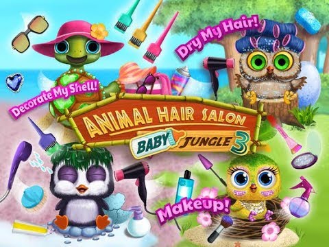 Baby Animal Hair Salon 3 Newborn Hatch & Haircut Android Gameplay Game for Children
