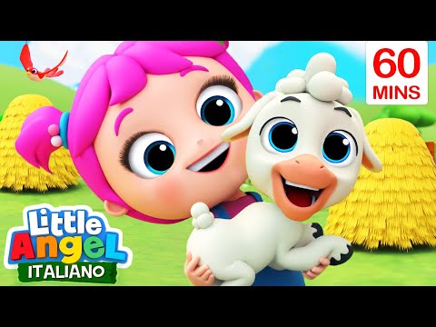 Un pomeriggio sulla Fattoria dei Nonni 🐑🚜 Cartoni Animati Con Gianni Piccino-Little Angel Italiano