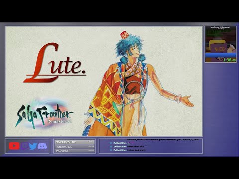 Highlight: SaGa Frontier Remastered Lute (Non Junkyard route) in 55:47