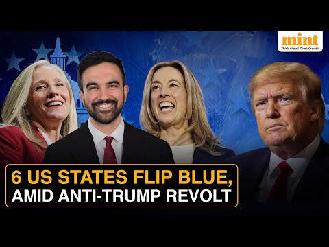 BIGGEST Anti-Trump Mandate: 6 US States Vote Blue In Sharp Political Reversal | Explained