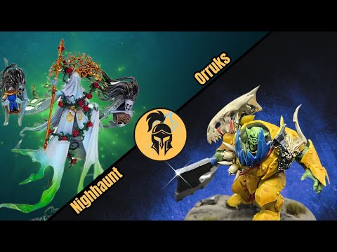 Orruk Warclans Ironjaws vs Nighthaunt: New Book: Age of Sigmar Battle Report