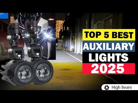 Best Motorcycle Auxiliary Lights 2025 – Top 5 Picks for Night Riders!