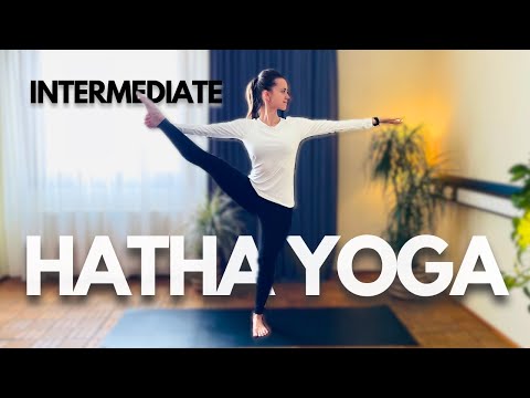 Full Body Intermediate Hatha Yoga Flow | 1 Hour | Build Strength, Balance & Flexibility