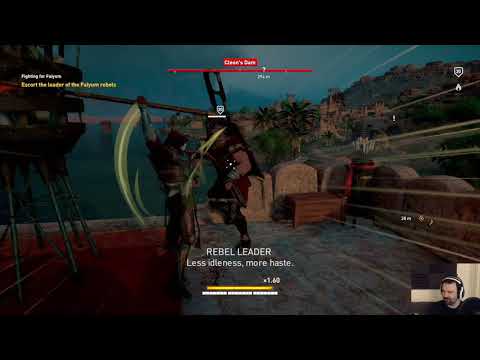 Assassin's Creed Origins playthrough pt108 - One Ridiculously Broken Fort
